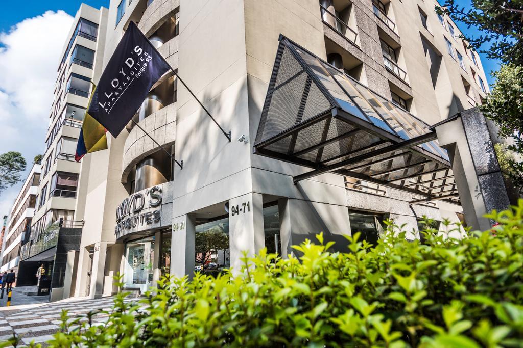 Lloyds Apartasuites Parque 93 ボゴタ エクステリア 写真